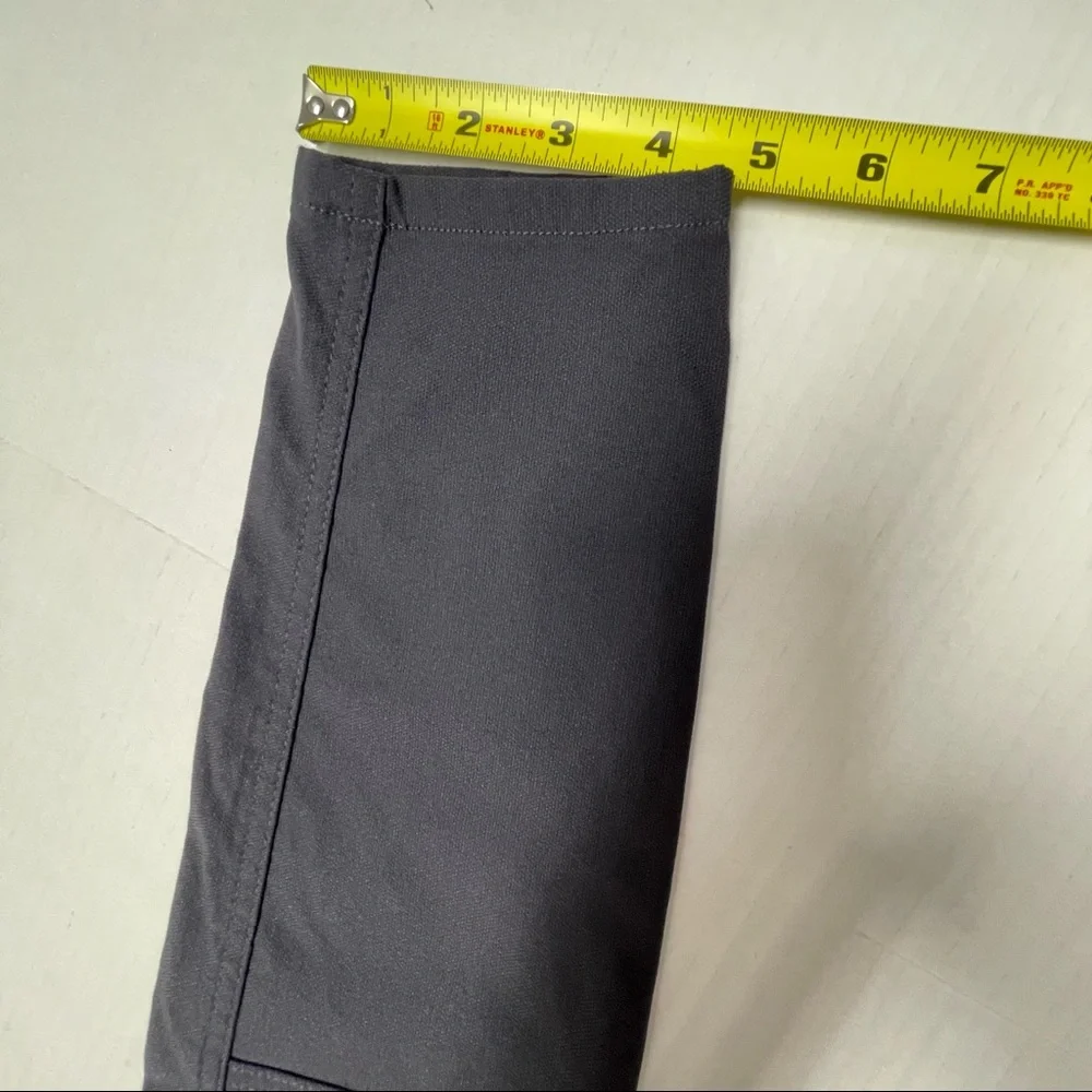 Prana Brenna Pants Skinny Ribbed Moto Skinny Jeans Gray Sz 0